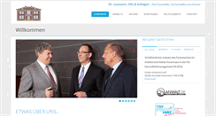 Desktop Screenshot of dr-laumann.de